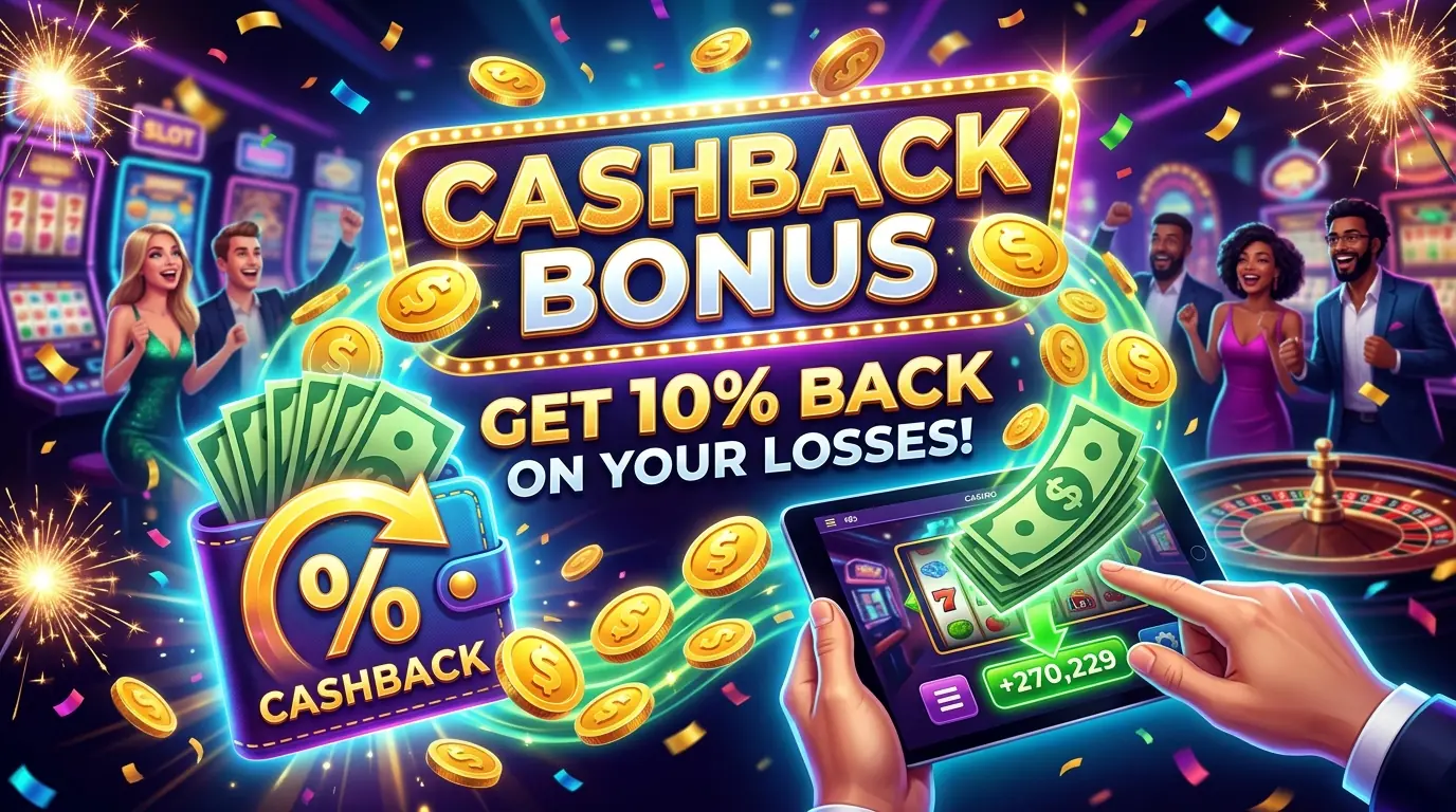 Mirax casino cashback bonus